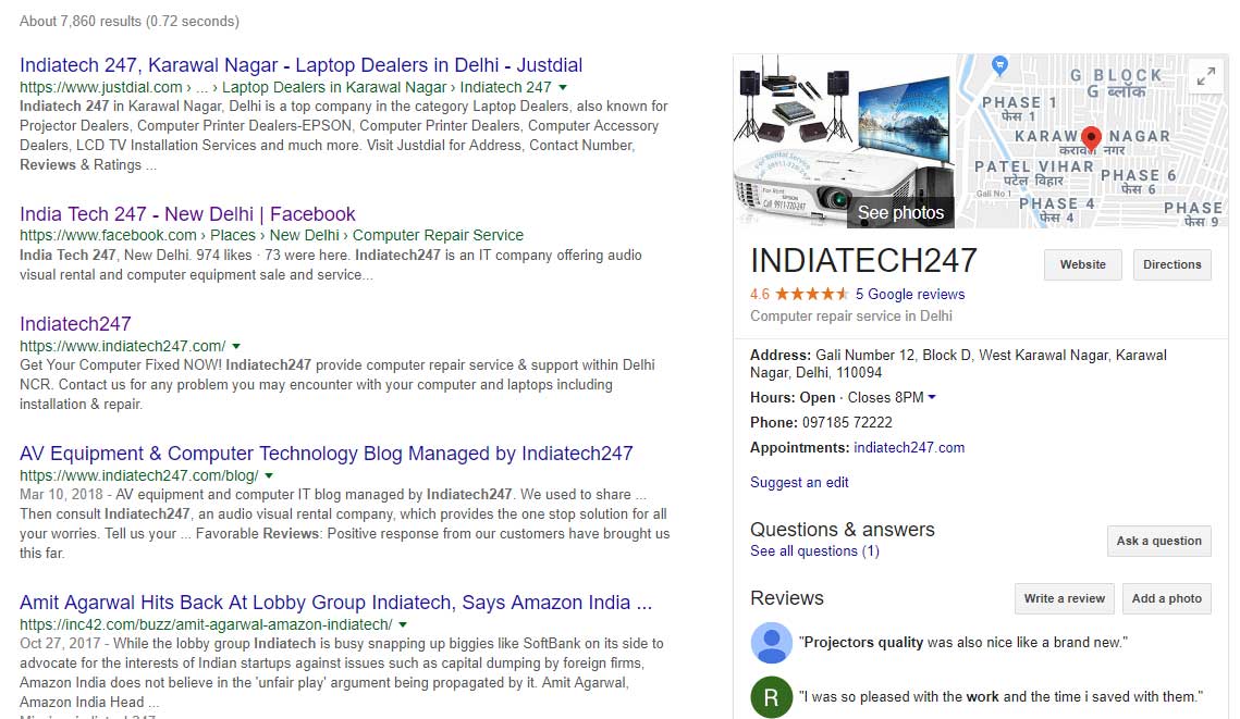 Indiatech247's reviews